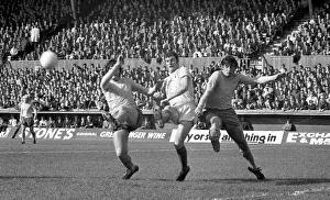 Kick Prints: Coventry City Fc v Everton. Legs up as Neil Martin (centre