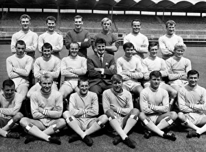 Coventry City Football Club first team group photo. Back Row: Kearns, Roberts