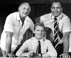 00208 Prints: Coventry City Football Club - Striker David Speedie(centre