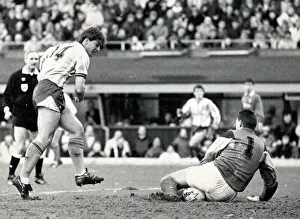 Coventry City v Nottingham Forest League Cup semi final 2nd leg match at Highfield Road