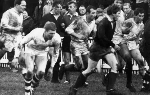 Coventry great Phil Judd (far left) trying to impress the selectors for the 24th time