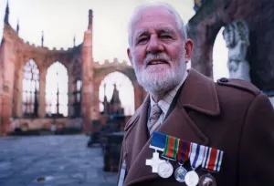 Medals Prints: Coventry man Brandon Moss who was awarded the George Cross for his heroism as a special
