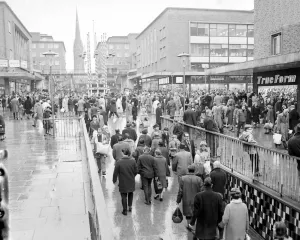 Precinct Prints: Coventry shops were invaded on Saturday by thousands of customers determined to make