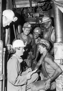 Coventry Telegrapher reporter Rob Carter talks to Mark McNulty 3000 feet underground