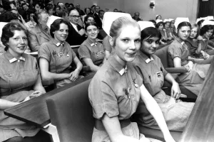 00080 Prints: Coventry & Warwickshire hospitals Orthopaedic nurses attending their prizegiving
