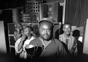 Coventrys Crusader sound system which recently came tops in a city dancehall clash