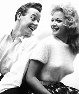 Long Prints: Craig Douglas Top Pop Singer with his Girlfriend Claire Gordon Actress