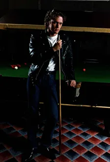 Craig McLachlan actor and singer picturedby snooker table DBase A&copy;Mirrorpix