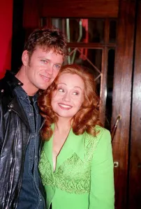 Craig McLachlan Actor and Sonia Singer 1994 both stars in the musical Grease
