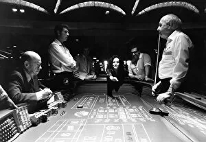 Images Dated 20th April 1978: The Crapp Table in Caesars Palace in Las Vegas April 1978
