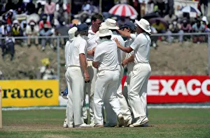 Cricket 1st Test. West Indies v. England. February 1990 90-1173A-090
