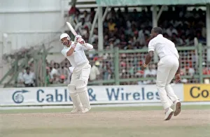 Cricket 5th Test. West Indies v. England. April 1990 90-2286-039 Antigua Recreation