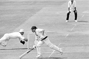 Cricket The Ashes England v Australia 2nd Test at Lords July 1985 Allan