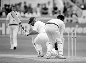 Wicket Prints: Cricket The Ashes England v Australia 3rd Test at Trent Bridge July 1985