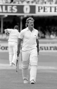 Cricket The Ashes England v Australia 3rd Test at Trent Bridge July 1985
