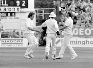 Cricket The Ashes England v Australia 5th Test at Edgbaston August 1985