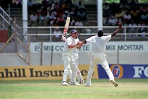 Cricket. Test Match in Trinidad. West Indies v. England