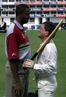 Cricket World Cup 1999 England May 1999 Courtney Walsh the West Indian Fast Bowler takes