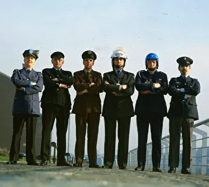 Crime Prevention March 1982 various types of security men