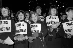 Carol Prints: The Crisis at Christmas'movement on behalf of Britains social outcasts