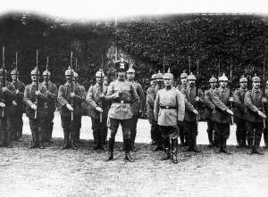 Crown Prince Wilhelm, commander of the Fifth Army and son of Kaiser Wilhelm II