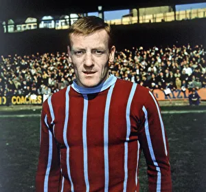 Crystal Palace footballer Colin Taylor poses for a portrait before a league match