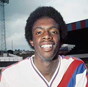Images Dated 14th November 2013: Crystal Palace footballer Vince Hilaire poses at Selhurst Park during a photocall ahead