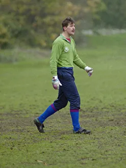 Crystal Palace goalkeeper Nigel Martyn in training November 1989