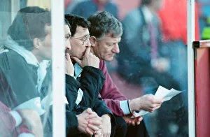 Crystal Palace v Aston Villa league match at Selhurst Park March 1990