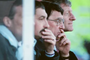 Crystal Palace v Aston Villa league match at Selhurst Park March 1990
