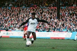 Crystal Palace v Aston Villa league match at Selhurst Park March 1990