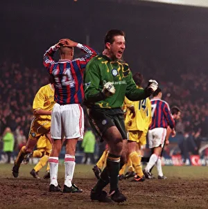 01428 Prints: CRYSTAL PALACE V. LEEDS NIGEL MARTYN (Leeds goalkeeper