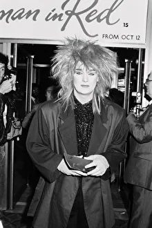 00357 Prints: Culture Club singer Boy George arriving for the premiere of the film 1984