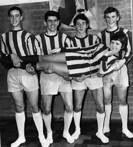 Mascot Prints: Cumbernauld United 1968 including Kenny Dalglish (right of pic)