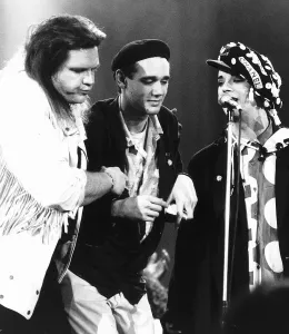 Hairstyle Prints: Curiosity Killed The Cat pop group singer Ben Volpeliere Pierrot with American rock