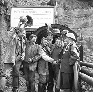Cutting through 1, 140 foot high Manshead Hill was completed when the Mayor of Wakefield