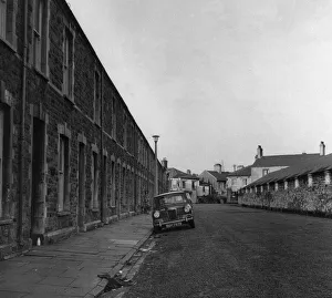 Standing Prints: Cycle Street in Adamsdown, an inner city area and community in the south of Cardiff