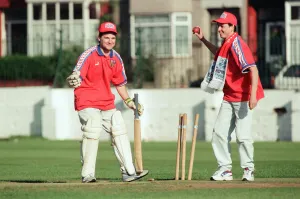 Czech Republic Football Fans at Firwood Bootle Cricket Club, Liverpool, 9th June 1996