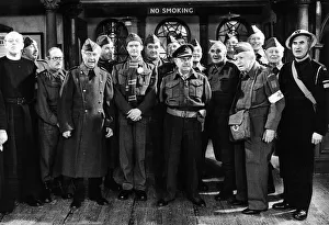 Cast Prints: Dads Army television programme 1977 80th and final episode shown called Never