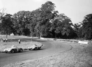 Daily Herald race meeting at Oulton Park. August 1955