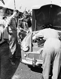 Daily Herald race meeting at Oulton Park. August 1955