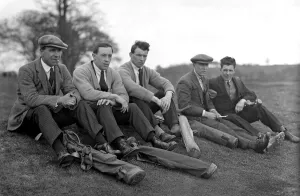 Daily Mirror Golf Competition for Footballers - April 1924 Bert Smith (Spurs), A