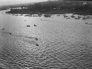 The Daily Mirror Outboard Motor Championship at Oulton Broad