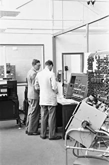 00789 Prints: Daily Mirror Ruggles feature on the the team at the National Physical Laboratory
