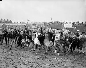 Daily Mirror Treasure Hunt at Whitley Bayy, North Tyneside