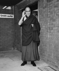 00092 Prints: Dalai Lama October 1973 Tibetan spiritual leader the Dalai Lama