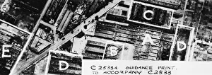 01452 Prints: Damage inflicted by R. A. F. bomber command on the night of May 29th / May 30th when they