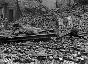 01466 Prints: Damaged tram lines in Moseley Road, Balsall Heath, Birmingham