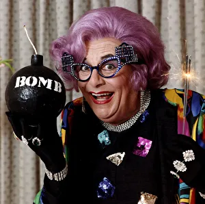 Dame Edna Everage character created by Barry Humphries drag artist