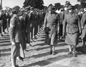 Dame Helen Gwynne Vaughan, director of the Auxiliary Territorial Service